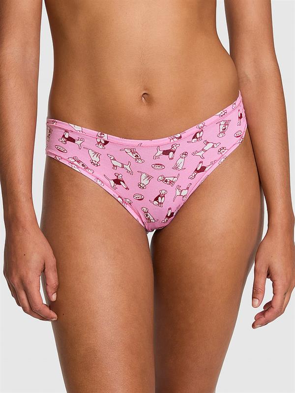 Pink Pamuklu Cheeky Kulot