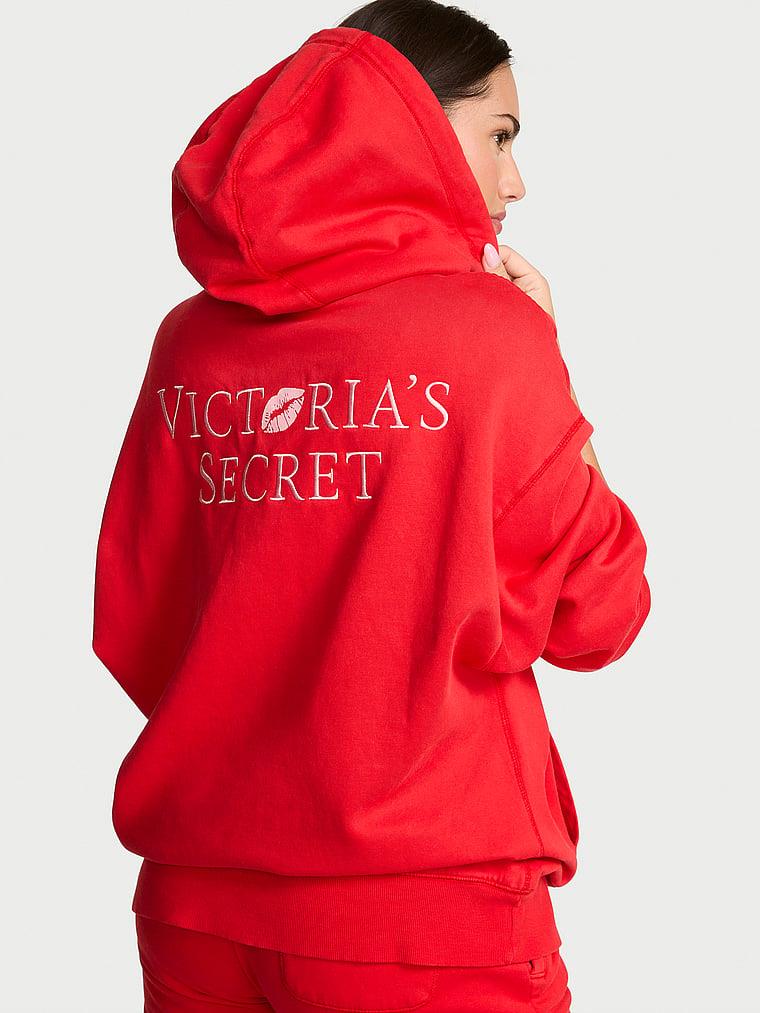 Victorias Secret Backstage Kapusonlu Ust arka görünümü