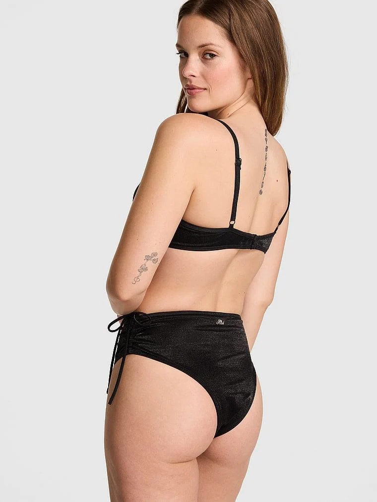 Pink Pink Wink Push Up Bikini Ustu arka görünüm
