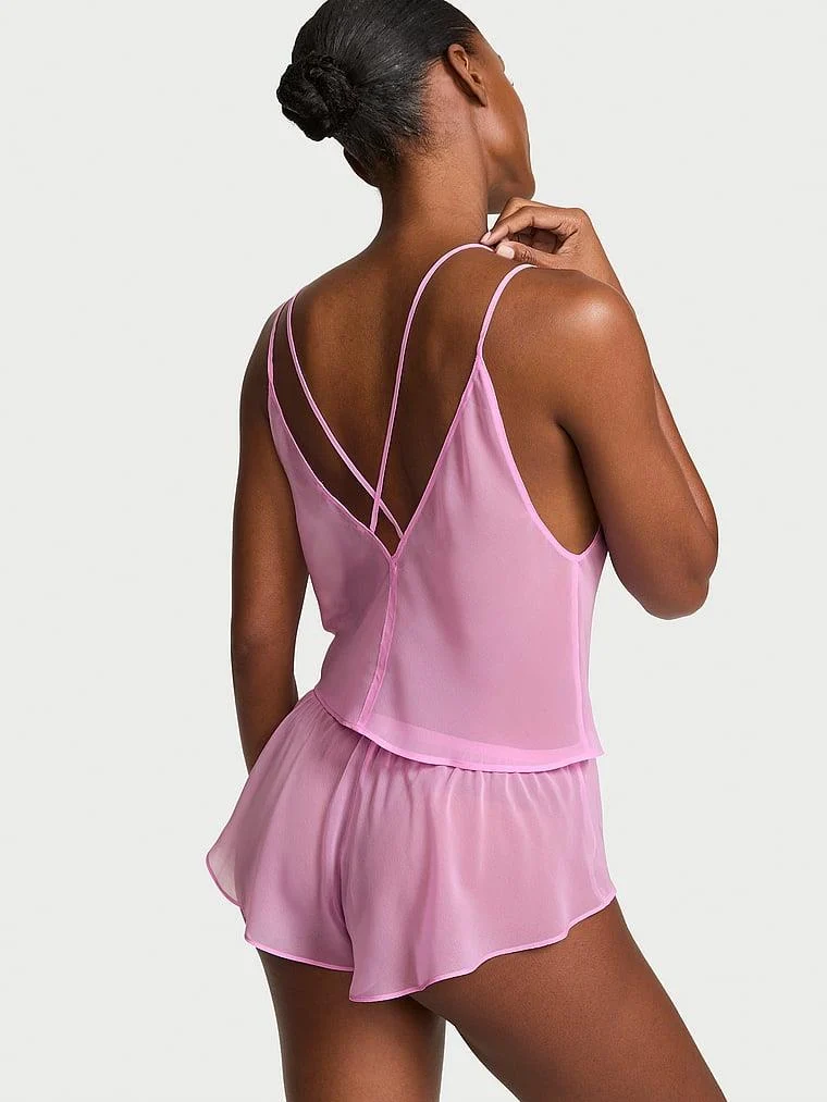 Sifon Fırfırlı Sort arka görünüm
