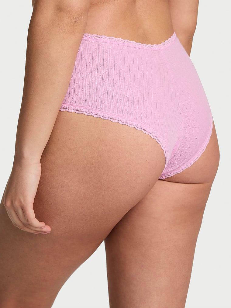 Pointelle Cheeky Kulot arka görünümü