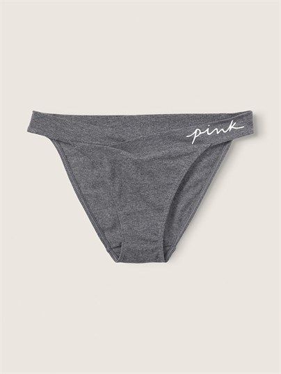 Pink Pamuk Capraz Detayli Bikini Kulot