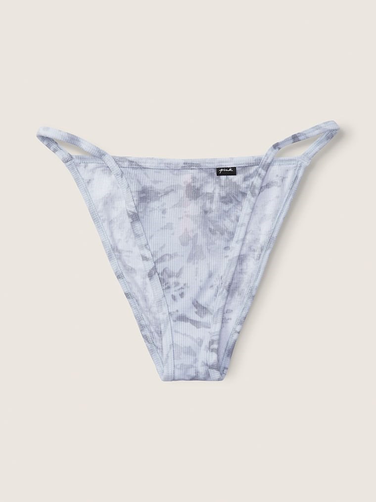 Pink String Bikini Kulot arka görünümü