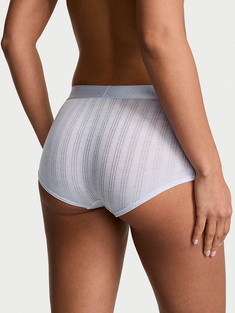 Ultra Ince Modal Logolu Boyshort Kulot arka görünüm