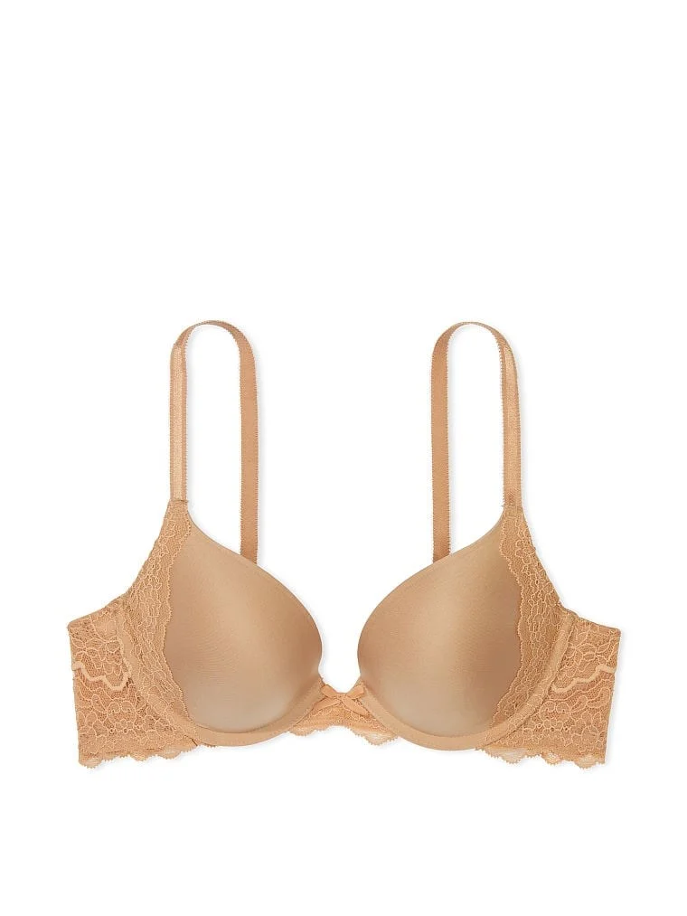 Smooth Dantelli Push Up Sütyen arka görünümü