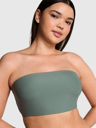 Pink Base Esnek Bandeau Sütyen