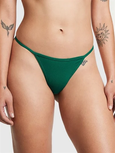 Victorias S Secret Pink Pamuklu V String Kulot