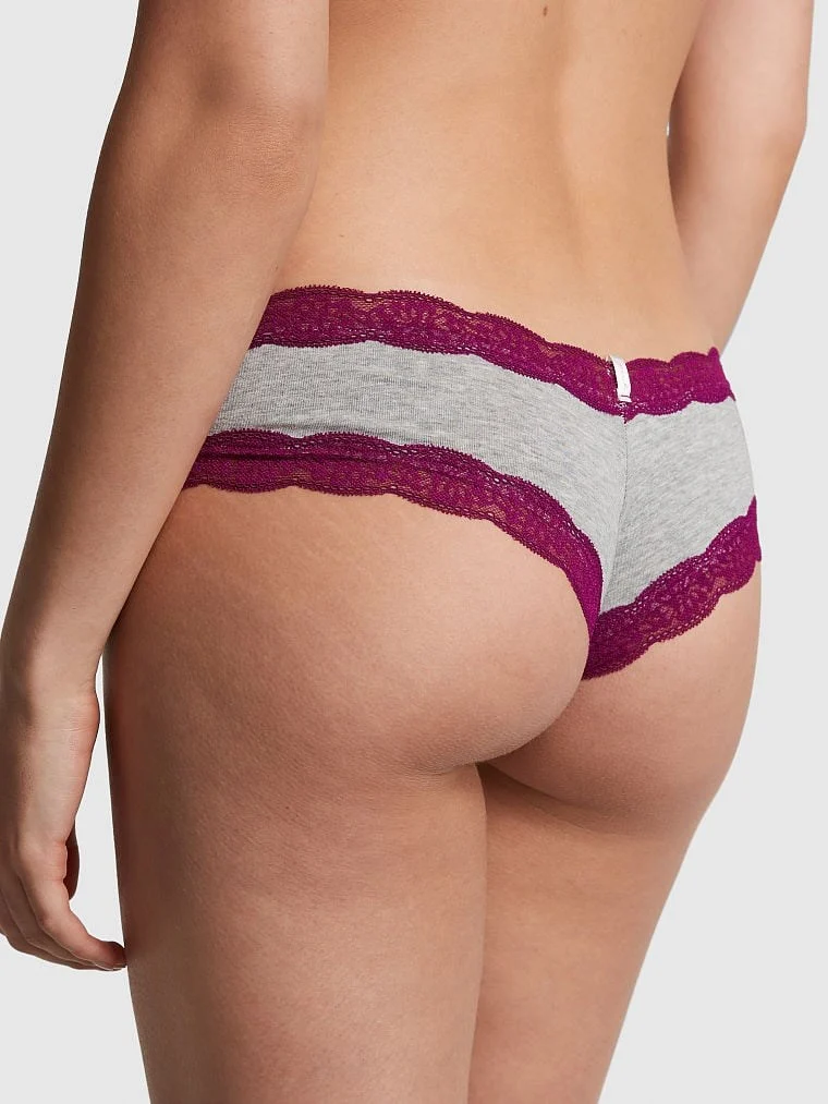 Pink Dantelli Cheekster Kulot arka görünüm