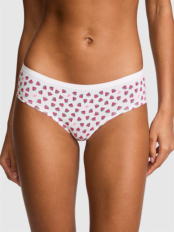 Pink Seamless Hiphugger Kulot ön görünüm