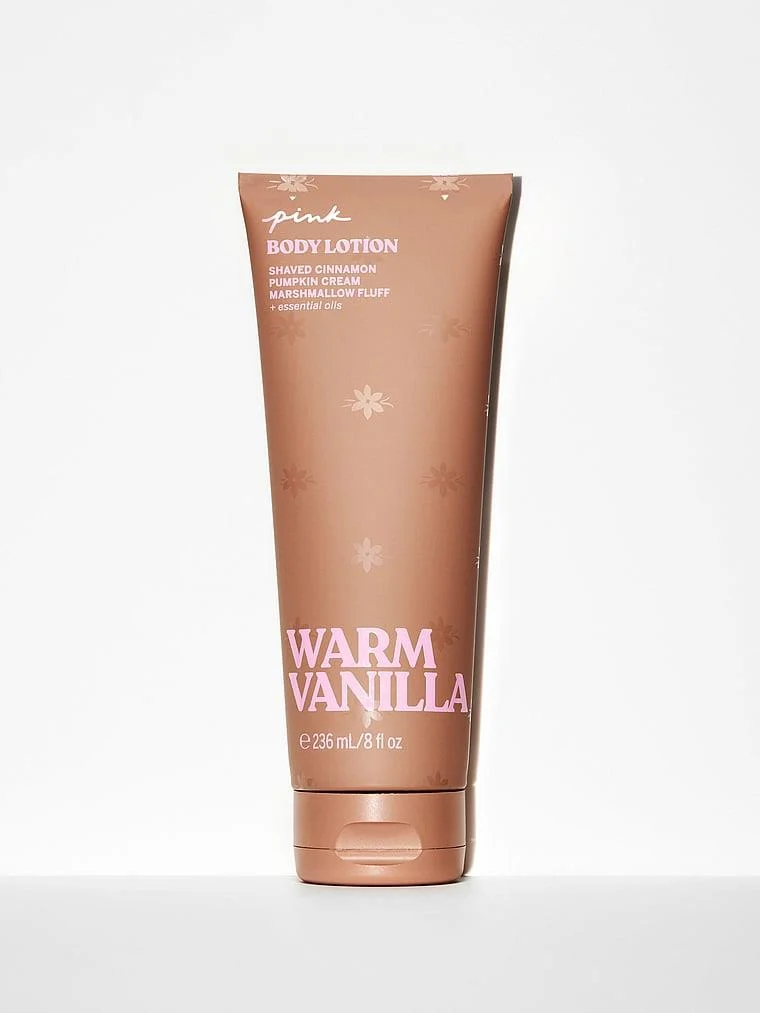Warm Vanilla Vücut Losyonu arka görünüm