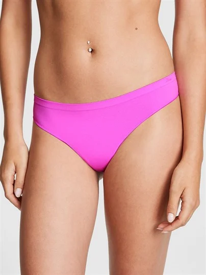 Pink Seamless Tanga