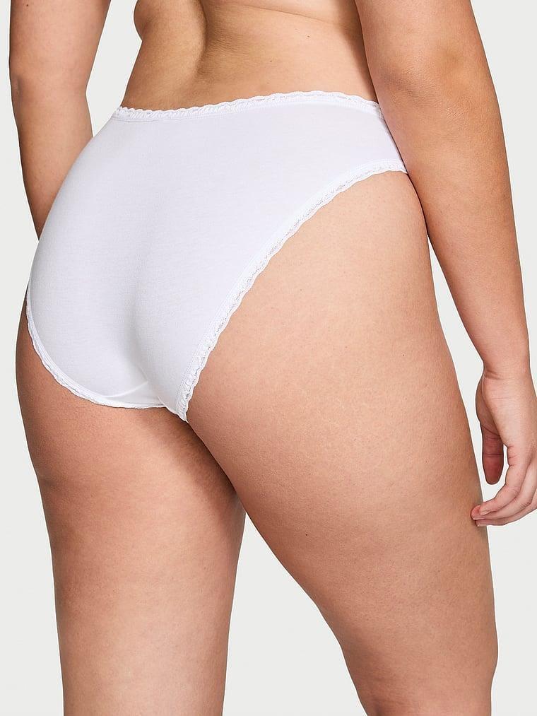 Dantelli Pamuklu Bikini Kulot arka görünümü
