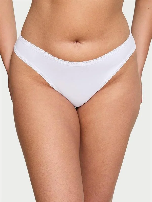 Dantelli Pamuklu Bikini Kulot