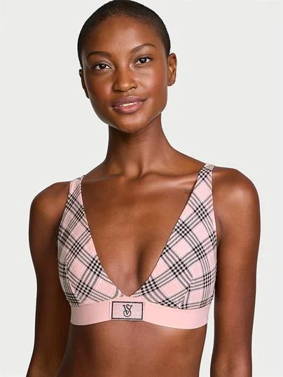 Starstruck Işıltılı Balensiz Dekolteli Bralet ön görünüm
