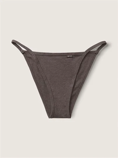Pink Derin Bacak String Bikini Kulot