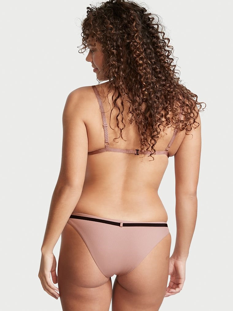 Kemerli Ribanali Brazilian Bikini Alti arka görünümü