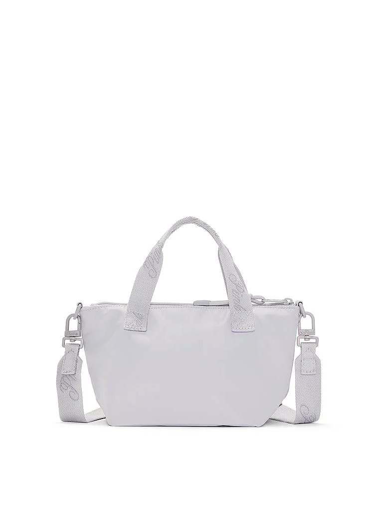 Pink Mini Tote Çanta arka görünüm
