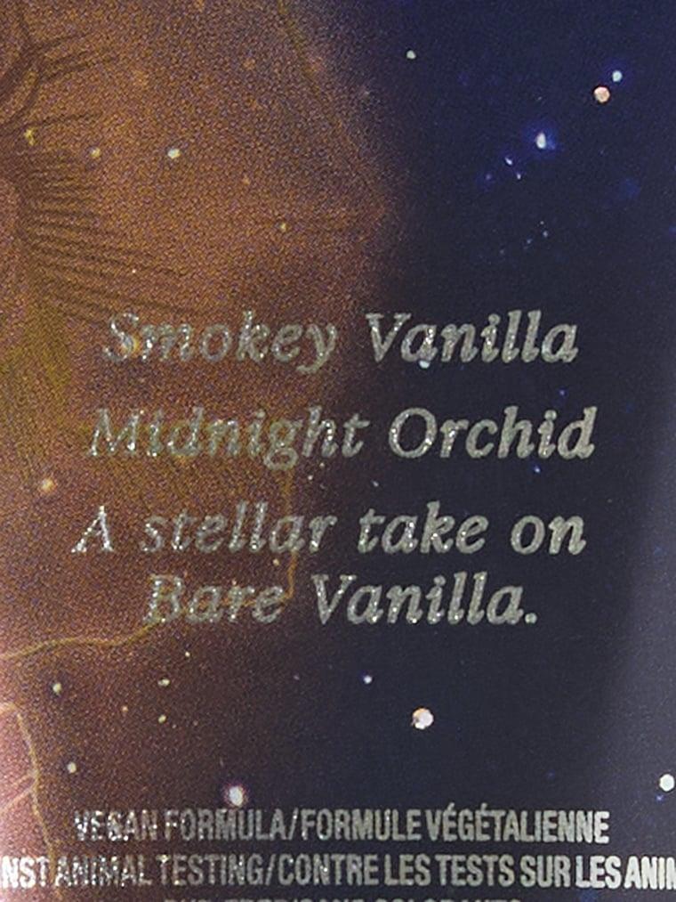 Bare Vanilla Starlit Vücut Losyonu arka görünümü