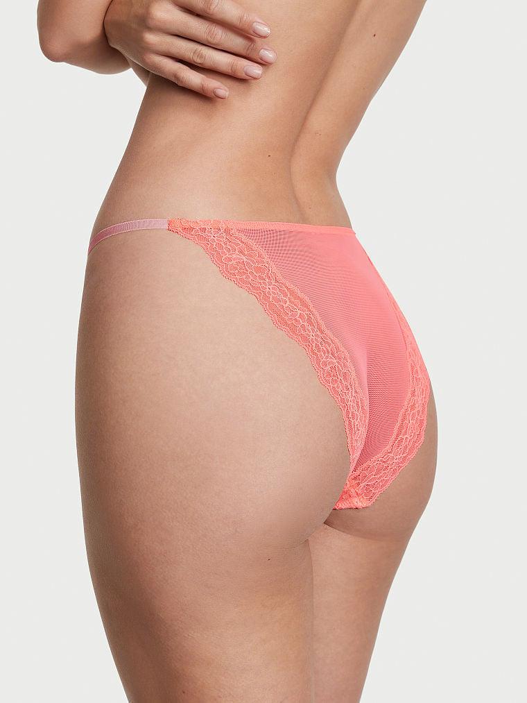 Dantelli String Bikini Kulot arka görünümü
