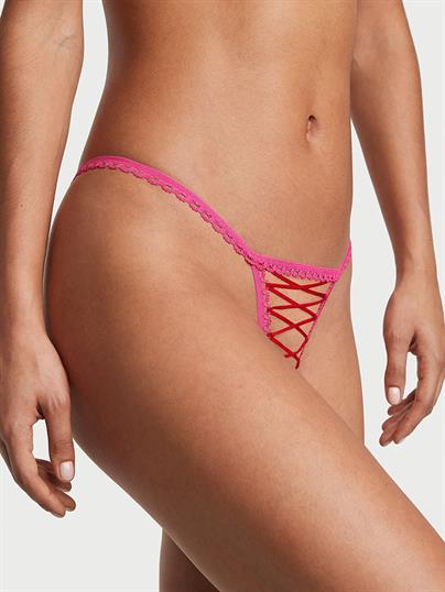 Bagcikli Crotchless Tanga
