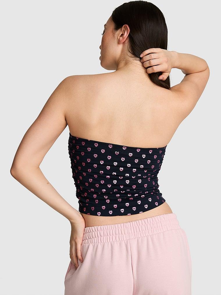 Pink All Day Pamuklu Buzgulu Bustiyer arka görünümü