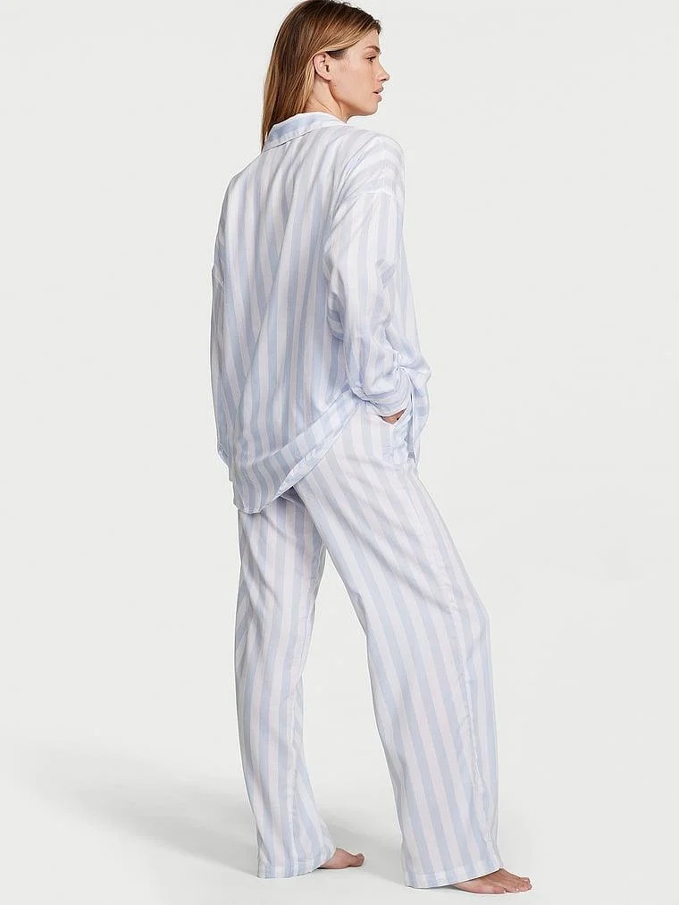 Pamuk Modal Pijama Takimi arka görünüm