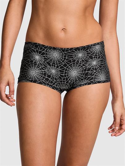Pink Pamuklu Boyshort Kulot ön görünüm