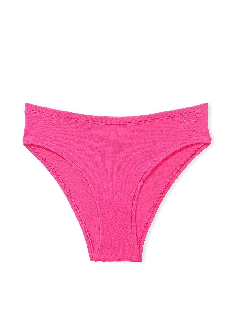 Pink Pamuklu Cheeky Kulot arka görünüm