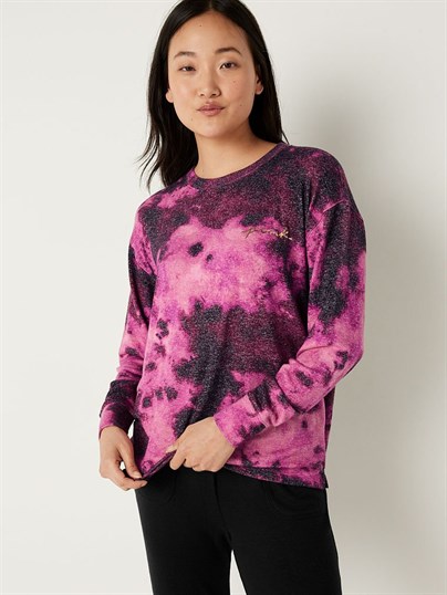 Pink Cozy Uzun Kollu Pijama Ustu