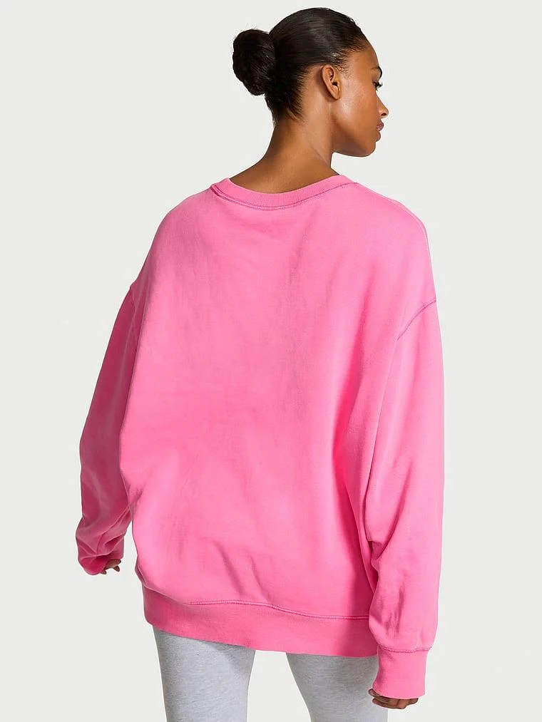 Effortless Yuvarlak Yaka Sweatshirt arka görünüm