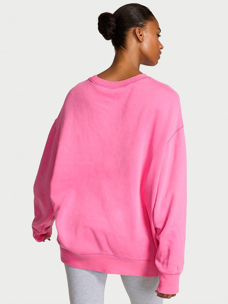 Effortless Yuvarlak Yaka Sweatshirt arka görünümü