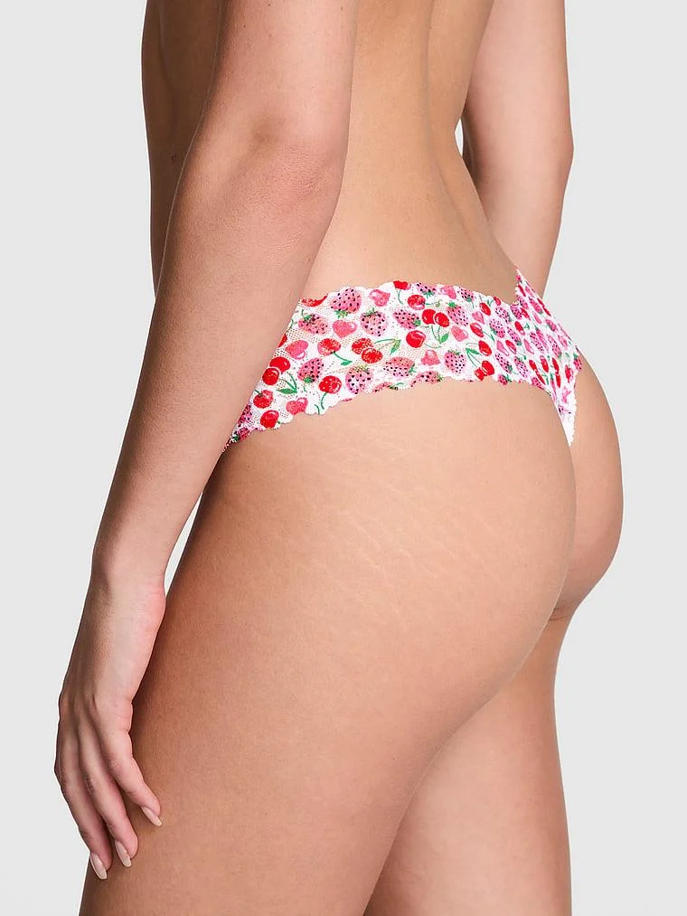 Pink Wink Dantelli Tanga arka görünüm
