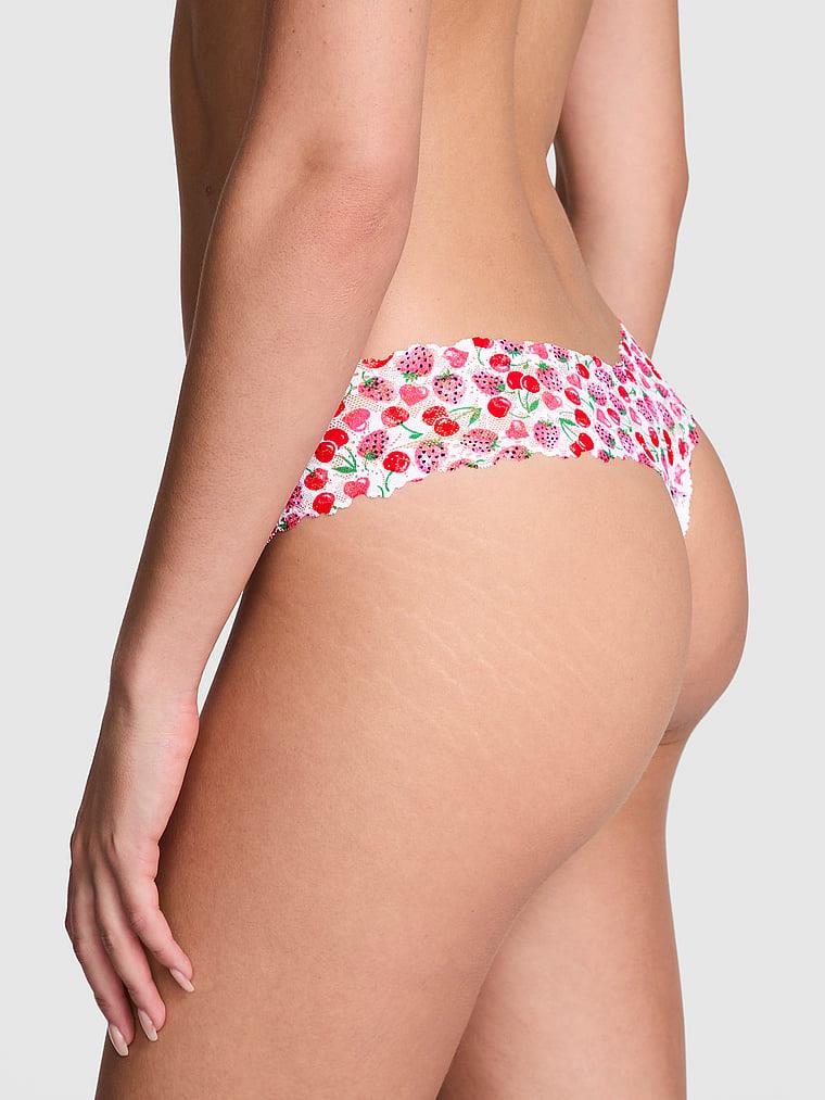 Pink Wink Dantelli Tanga arka görünümü