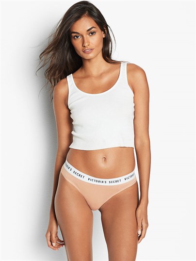 Victorias Secret Logo Tanga Kulot