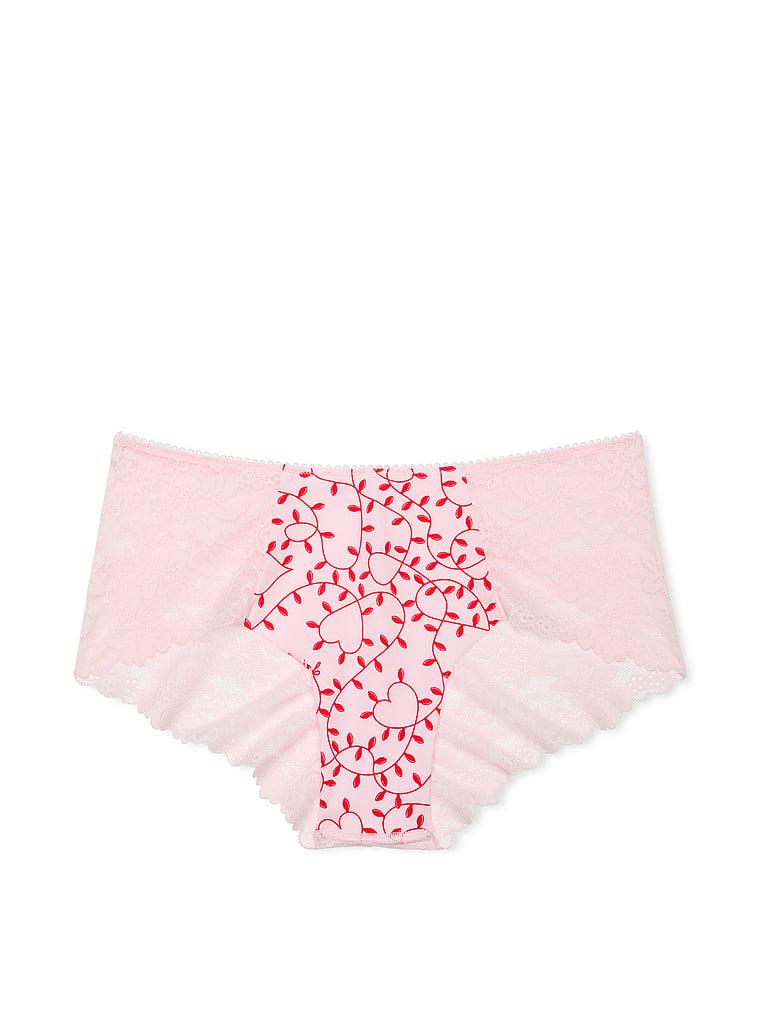 Pink Lazer Kesim Cheeky Kulot arka görünümü