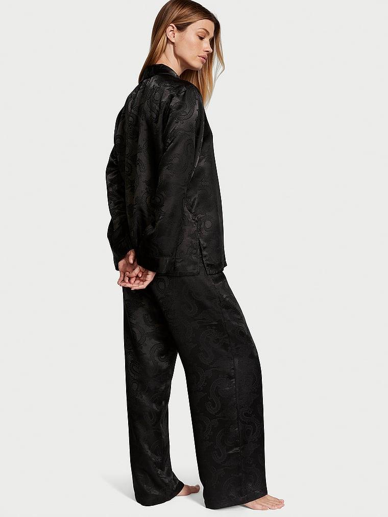Saten Pijama Takimi arka görünümü