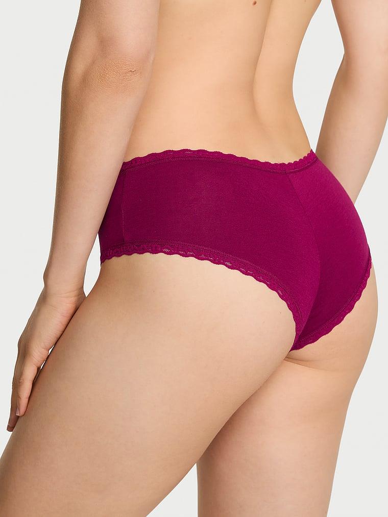 Beli Dantelli Pamuklu Cheeky Kulot arka görünümü