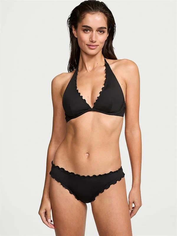 Vs Archives Essential Fırfırlı Halter Bikini Ustu
