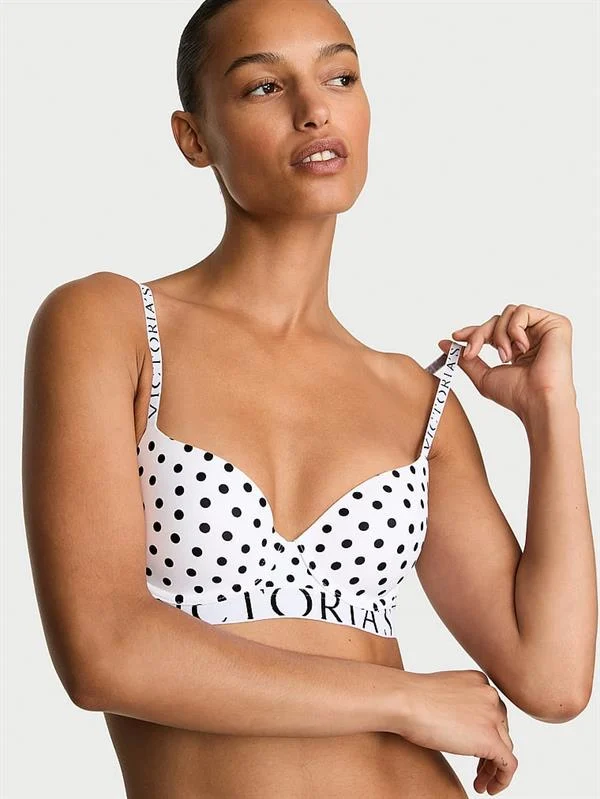 The Coolbra Hafif Dolgu Destekli Demi Sütyen ön görünüm