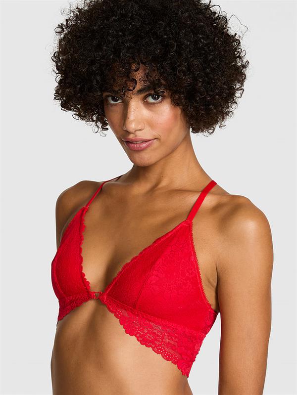 Pink Wink Lovely Dantelli Ucgen Bralet