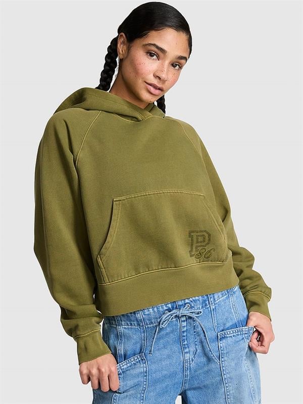 Pink Kampus Kapusonlu Sweatshirt