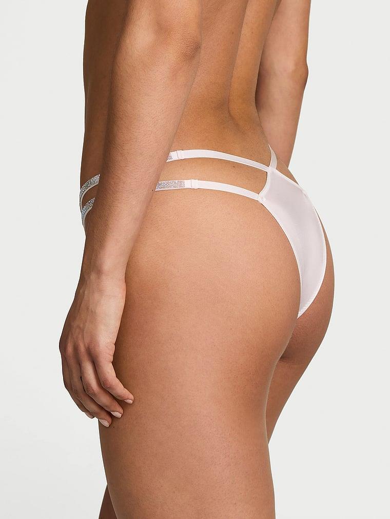 Gradyan Cift Işıltılı Askili Brazilian Kulotu arka görünümü