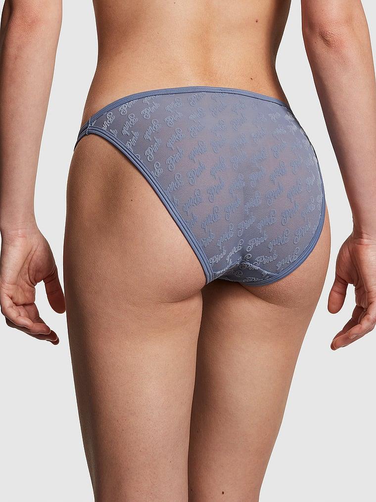 Pink Tul Baskili Cheeky Kulot arka görünüm
