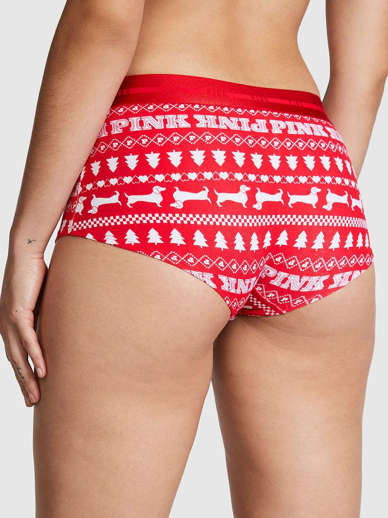Pink Logolu Boyshort Kulot arka görünümü