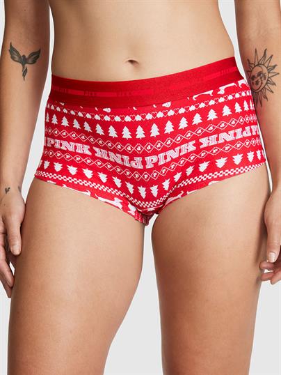 Pink Logolu Boyshort Kulot