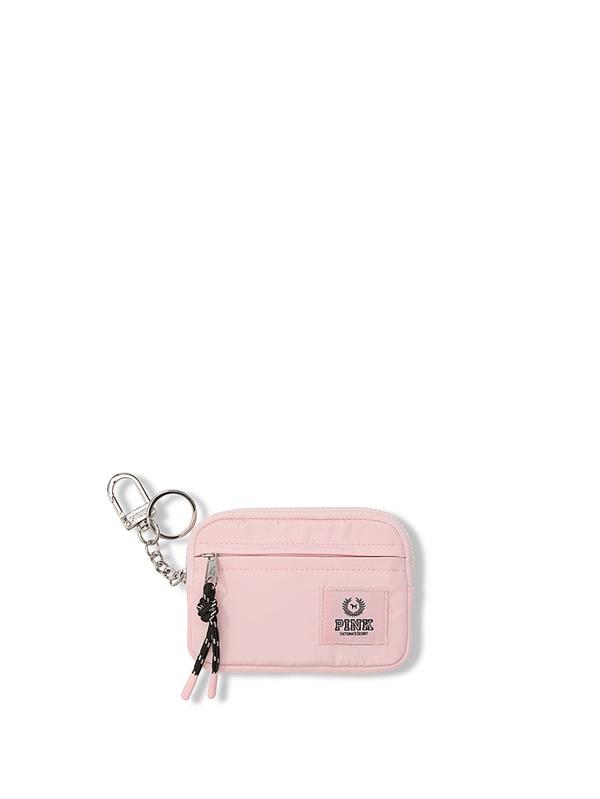 Pink Fermuarli Kartlikli Anahtarlik