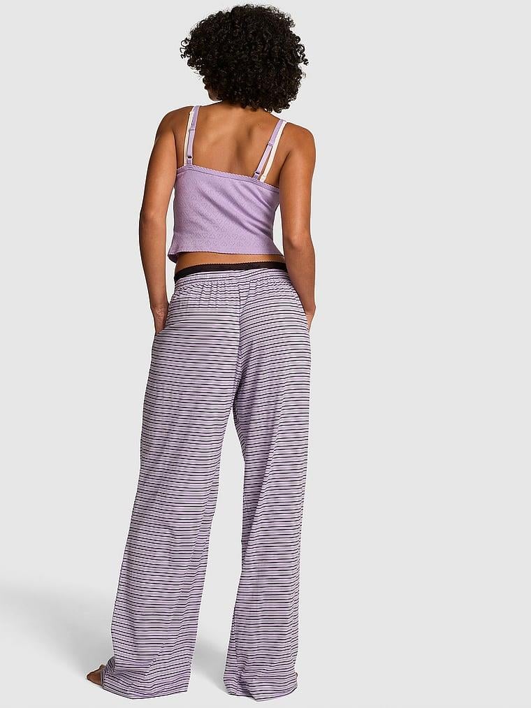 Pink Jersey Pijama Alti arka görünüm