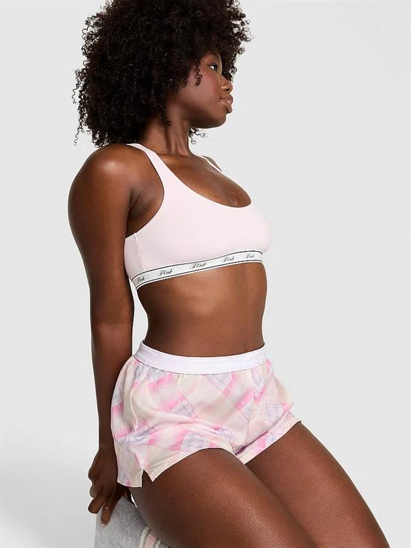 Pink Ipeksi Pijama Sortu