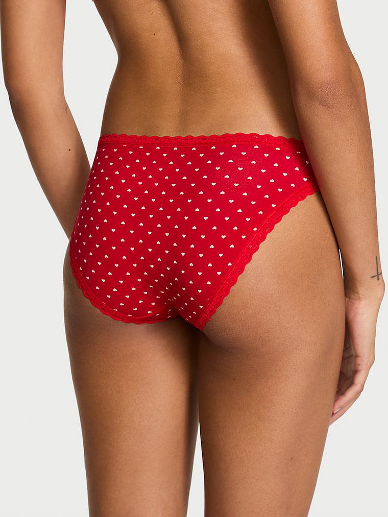 Dantelli Pamuklu Bikini Kulot arka görünüm
