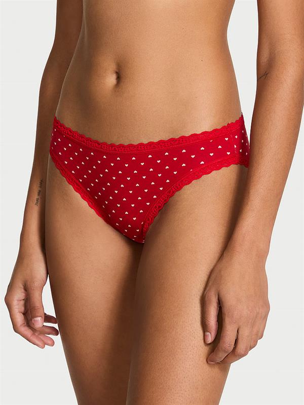 Dantelli Pamuklu Bikini Kulot